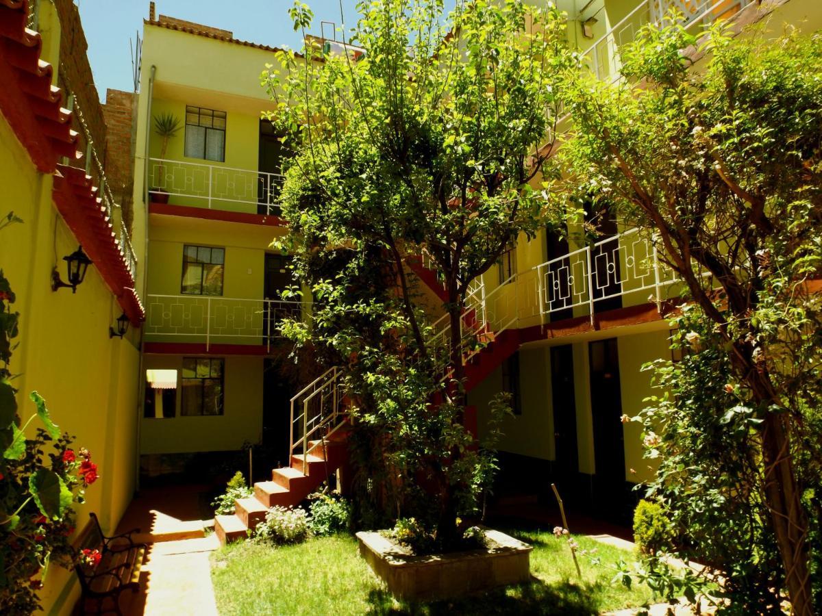 Hotel La Casa Del Manzano Puno Exterior foto